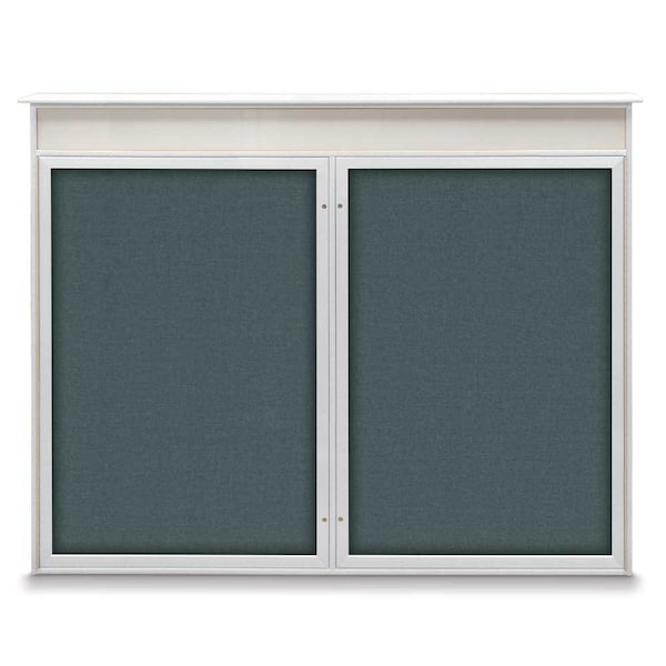 Single Door Enclosed Indoor Letterboard